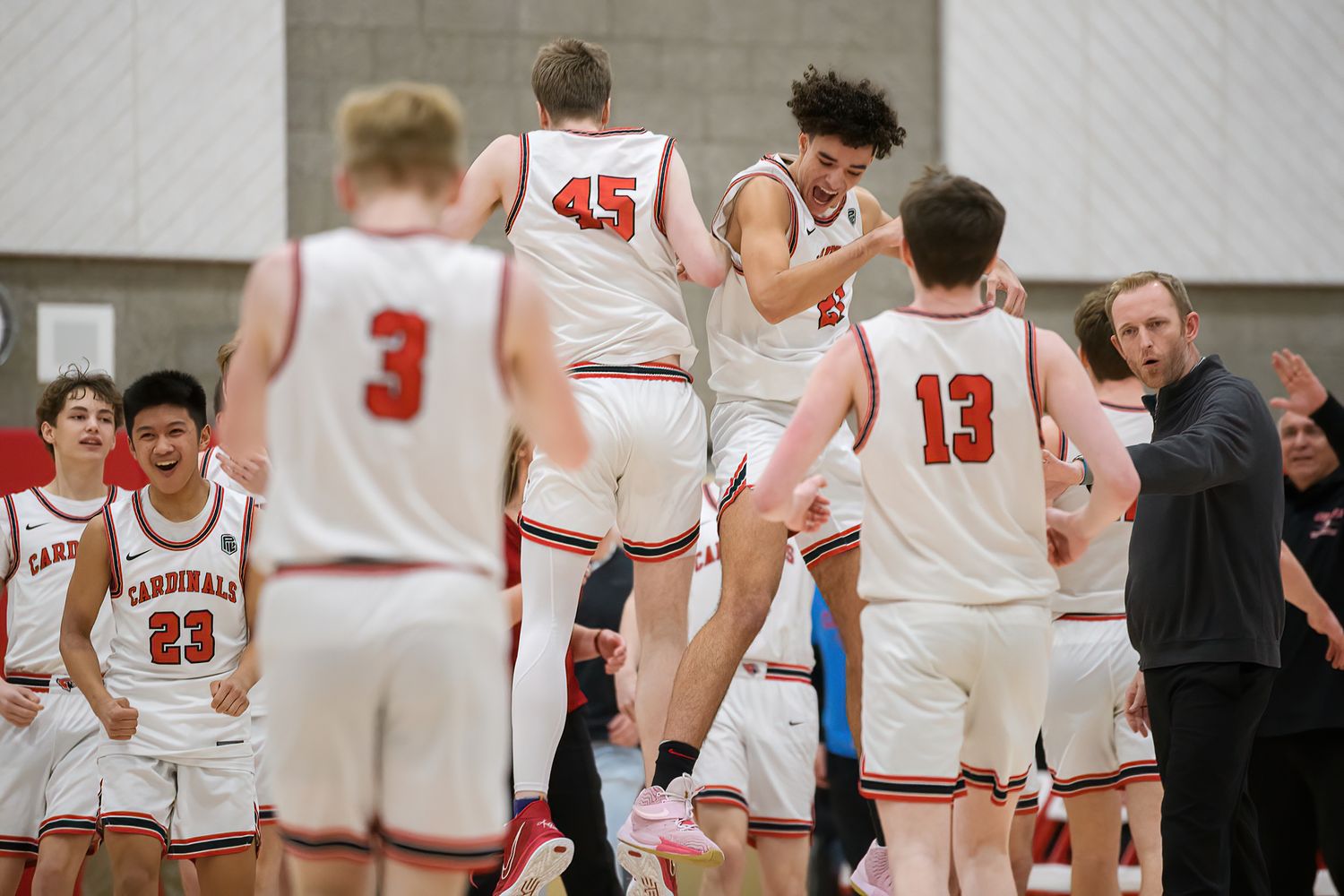 1 Lincoln vs Cleveland boys basketball 6A Oregon second round March 4 2023 Ken Waz 6